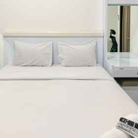 Bedroom1Modern and Comfy Studio at Cordova Edupartment Semarang Apartment By Travelio,Banyumanik Toll Road Exit飯店