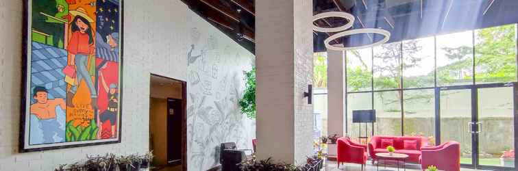 Lobi Modern and Comfy Studio at Cordova Edupartment Semarang Apartment By Travelio