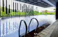 Swimming Pool 4 Modern and Comfy Studio at Cordova Edupartment Semarang Apartment By Travelio