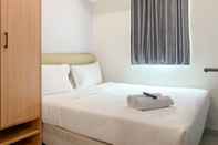 Kamar Tidur Stylish 2BR Apartment at Osaka Riverview PIK 2 By Travelio