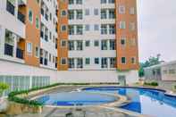 Swimming Pool Serene and Comfort 2BR at Urban Heights Apartment By Travelio