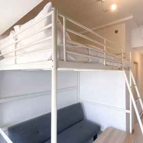 Bedroom 1 Homey and Simply Look Studio Apartment Tokyo Riverside PIK 2 By Travelio, Tegalangus Hotels
