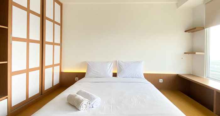 Bilik Tidur Spacious Japanese Style Studio at Vasanta Innopark Apartment By Travelio