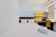 Bilik Tidur Minimalist Studio (No Kitchen) at Aeropolis Residence Apartment By Travelio