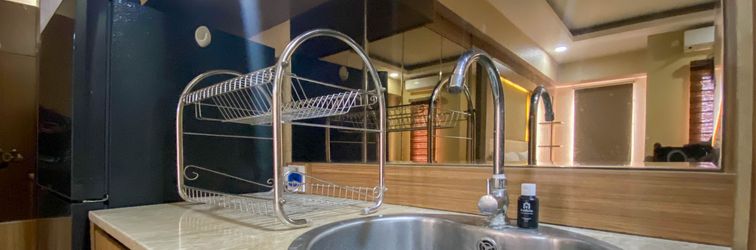 Lobby Best Choice Studio Apartment at Candiland By Travelio