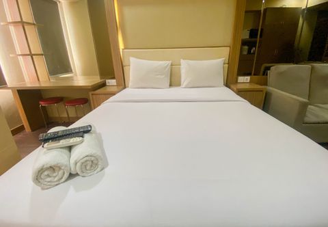 Bedroom Best Choice Studio Apartment at Candiland By Travelio