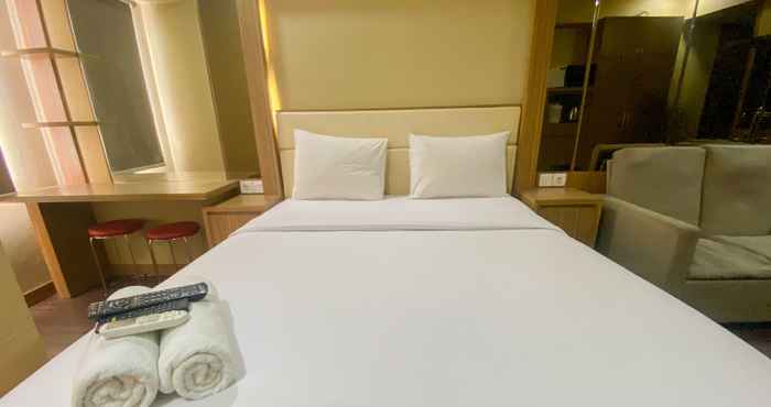 Kamar Tidur Best Choice Studio Apartment at Candiland By Travelio