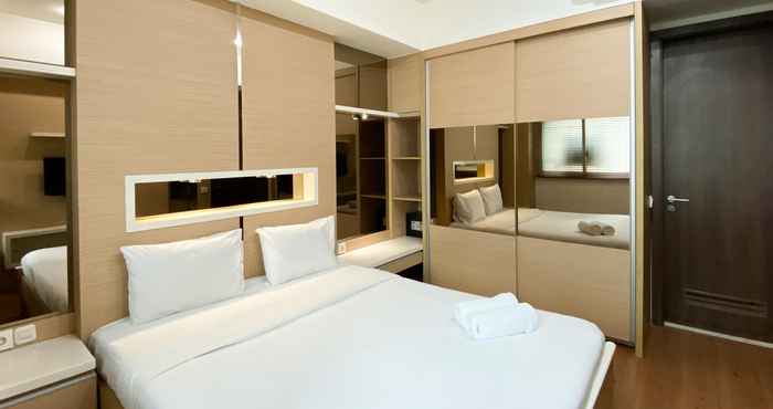 Bedroom Comfort and Modern Look 2BR Kemang Village Apartment By Travelio