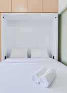 BEDROOM Homey and Best Price Studio Transpark Bintaro Apartment By Travelio