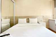 Bedroom Cozy and Fancy Studio Apartment at Transpark Juanda Bekasi Timur By Travelio