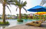 Swimming Pool 7 Comfortable 1BR Apartment at Gold Coast By Travelio