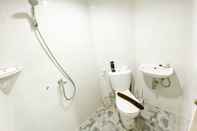 In-room Bathroom Homey and Simply Look 1BR without Living Room Amartha View Apartment By Travelio