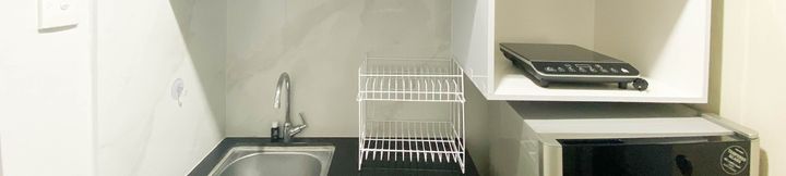 Lobby 2 Homey 1BR Apartment without Living Room at Amartha View By Travelio