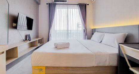 臥室 2 Tidy and Gorgeous Studio at Sky House BSD Apartment By Travelio