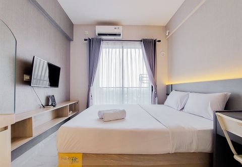 臥室 Tidy and Gorgeous Studio at Sky House BSD Apartment By Travelio