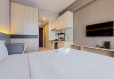 臥室 3 Tidy and Gorgeous Studio at Sky House BSD Apartment By Travelio