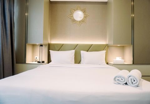 침실 Cozy and Homey Studio Room Daan Mogot City Apartment By Travelio