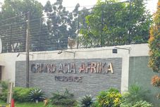 大堂 Grand Asia Afrika Apartement Bandung