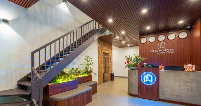 Sảnh chờ Pleiku Highlands Boutique Hotel