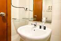 In-room Bathroom Homey Living 1BR at Thamrin Residence Apartment By Travelio