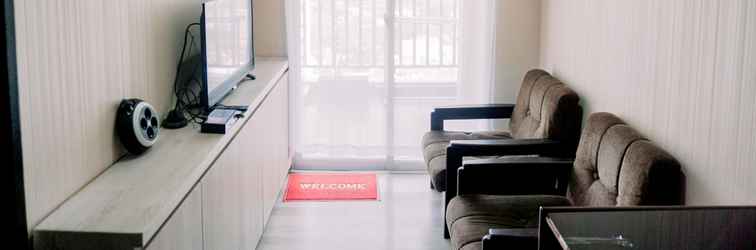 Sảnh chờ Homey and Great Deal 1BR Apartment Belmont Residence Puri By Travelio