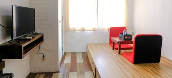 Lobi 2 Cozy 2BR Apartment at Jarrdin Cihampelas By Travelio