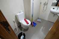 In-room Bathroom Nice and Strategic Studio at Gateway Park LRT City Bekasi Apartment By Travelio