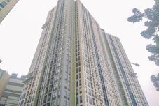 Exterior Minimalist and Warm Studio Room Transpark Cibubur Apartment By Travelio