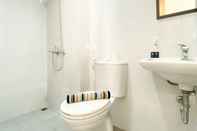 In-room Bathroom Homey and Best Studio at Patraland Urbano Apartment By Travelio