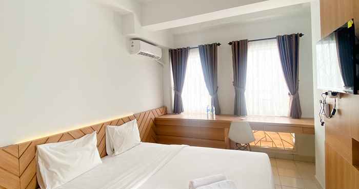 Phòng ngủ Homey and Best Studio at Patraland Urbano Apartment By Travelio