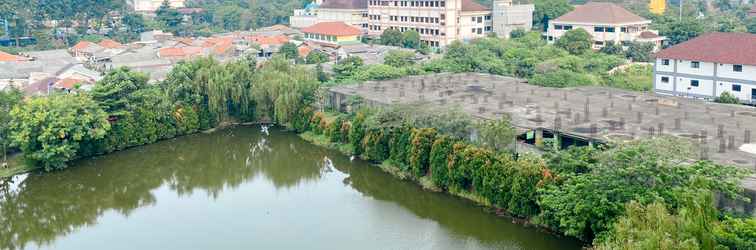 Sảnh chờ Cozy Living and Homey 2BR Lagoon Apartment By Travelio