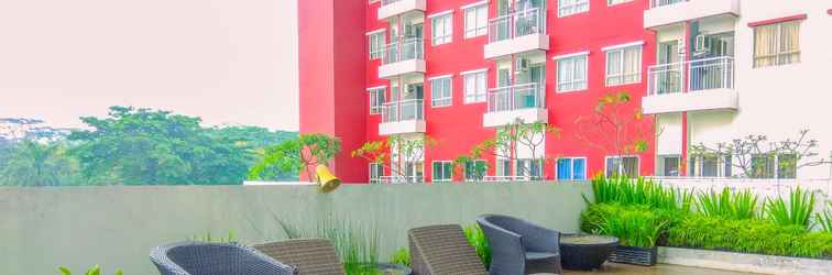 Lobi Cozy and Homey Studio Room Taman Melati Margonda Apartment By Travelio