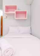 BEDROOM Cozy and Homey Studio Room Taman Melati Margonda Apartment By Travelio