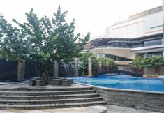 Lobby 7 Spacey and Exclusive 3BR at Grand Sungkono Lagoon Apartment By Travelio