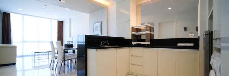 ล็อบบี้ Homey and Spacious 2BR at The Via and The Vue Apartment By Travelio