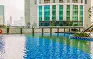 Swimming Pool 7 Spacious and Gorgeous 1BR Apartment The Wave Kuningan By Travelio