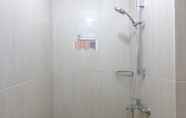 In-room Bathroom 4 Spacious Studio Apartment with Extra Room at Grand Asia Afrika By Travelio