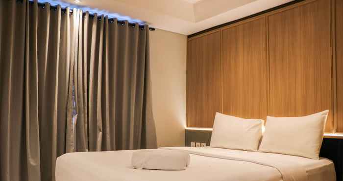 Bedroom Cozy and Best Deal Studio at Daan Mogot City Apartment By Travelio