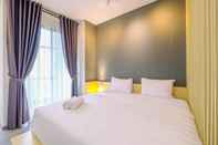 Bedroom Enjoy and Nice Studio at Sudirman Suites Apartment By Travelio