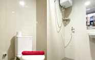In-room Bathroom 4 Cozy Stay Studio at Gateway Park LRT City Apartment  Bekasi By Travelio