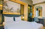 Bedroom 2 Comfy and Big Spacious 3BR at Sky House BSD Apartment By Travelio