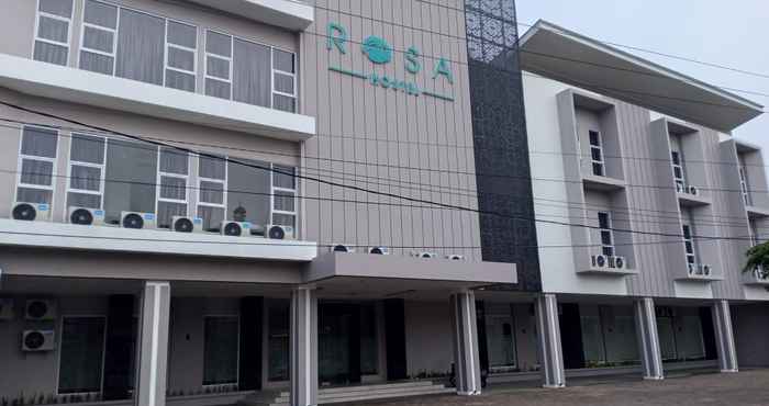 ภายนอกอาคาร Rosa Hostel