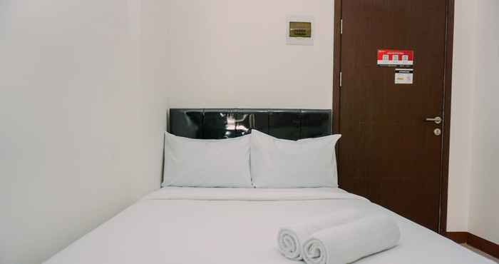 Bilik Tidur Cozy Stay Studio Apartment at Loftvilles City By Travelio