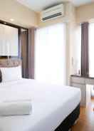 BEDROOM Simple and Good Deals Studio at Taman Melati Surabaya Apartment By Travelio