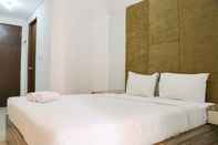 Bedroom Comfortable and Nice Studio at Transpark Juanda Bekasi Timur Apartment By Travelio