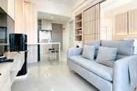 Sảnh chờ Homey and Spacious 1BR Vasanta Innopark Apartment By Travelio