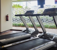 Fitness Center 7 Elegant and Warm 2BR at The Kensington Royal Suites Apartment By Travelio