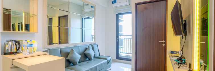 Lobby Classic and Simply Modern 2BR at Transpark Cibubur Apartment By Travelio