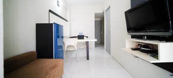 Lobby 3 Homey and Simple 2BR at Dian Regency Apartment By Travelio