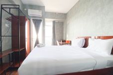 Bedroom Good Choice and Homey Studio at Amartha View Apartment By Travelio